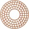 Ekena Millwork Fink Wood Fretwork Pierced Ceiling Medallion, Cherry, 16"OD x 5 3/4"ID x 3/8"T CMWP16X16X0375FFCH - alternate 3